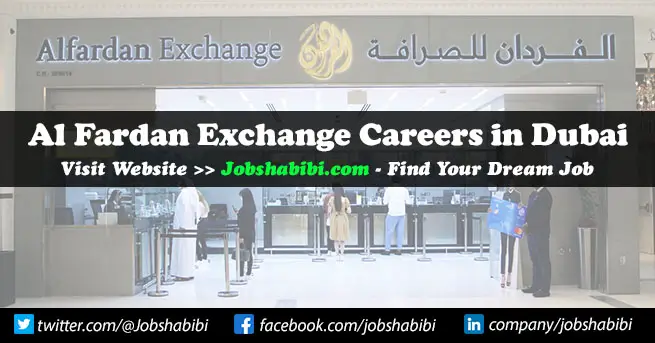 Al Fardan Exchange Careers