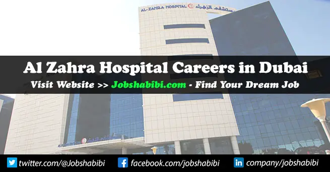 Al Zahra Hospital Careers