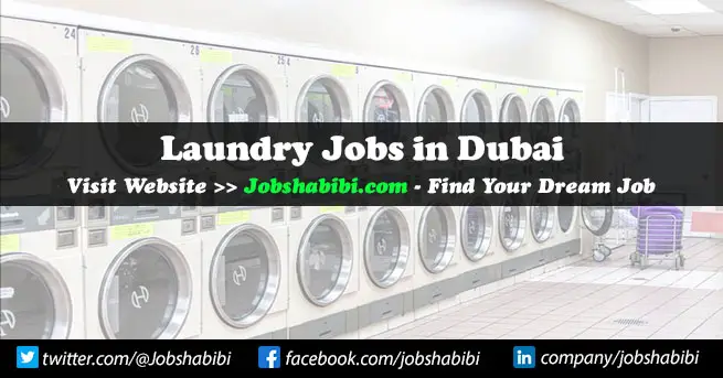 Laundry Jobs in Dubai