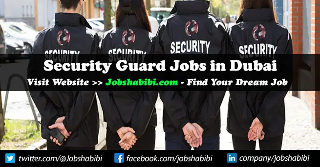 Security Guard Jobs in Dubai