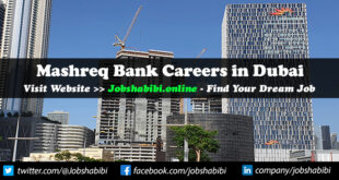 Mashreq Bank Careers