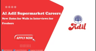 Al Adil Supermarket Careers