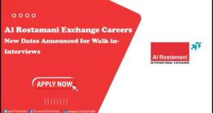 Al Rostamani Exchange Careers